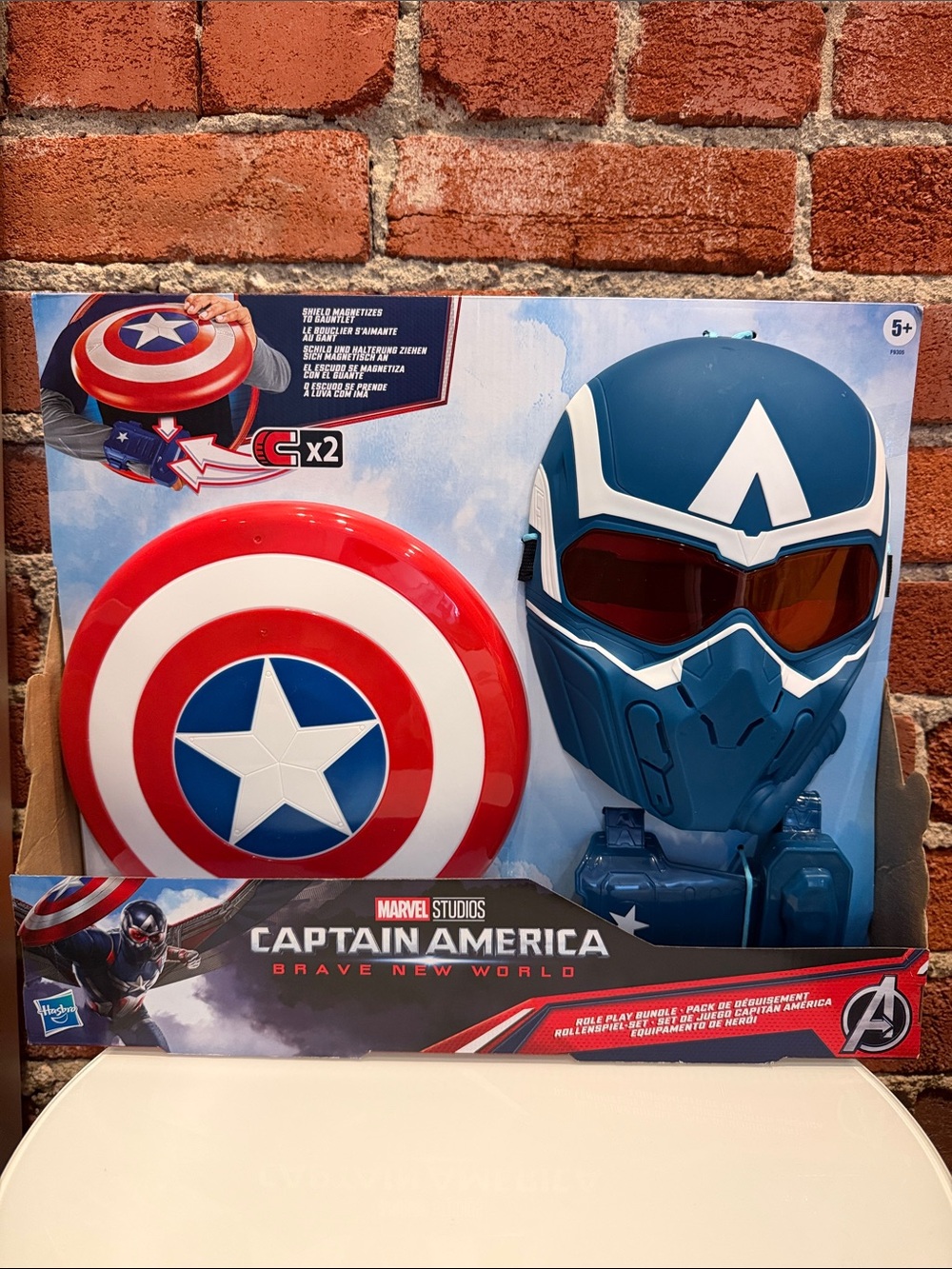 💙❤️ Captain America Role Play - Halloween Costume Accessories - Marvel ❤️💙